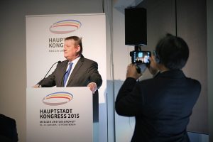 Grußwort deutsch-chinesisches Forum - H. Gröhe - HSK 2015 - Foto Conplore