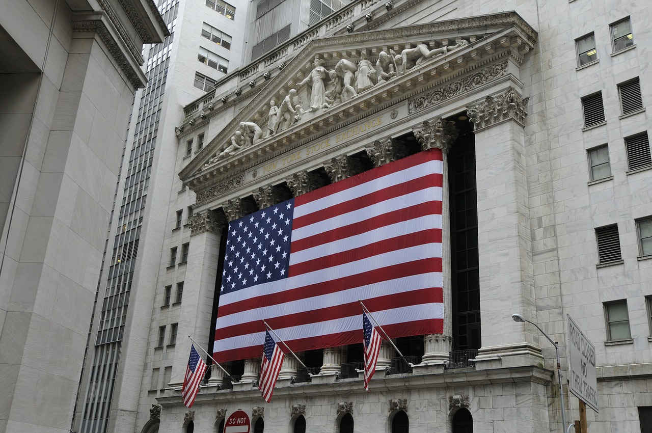 Die größten Wertpapierbörsen der Welt - New York Stock Exchange - Wall Street - Bild von angelo_giordano | pixabay