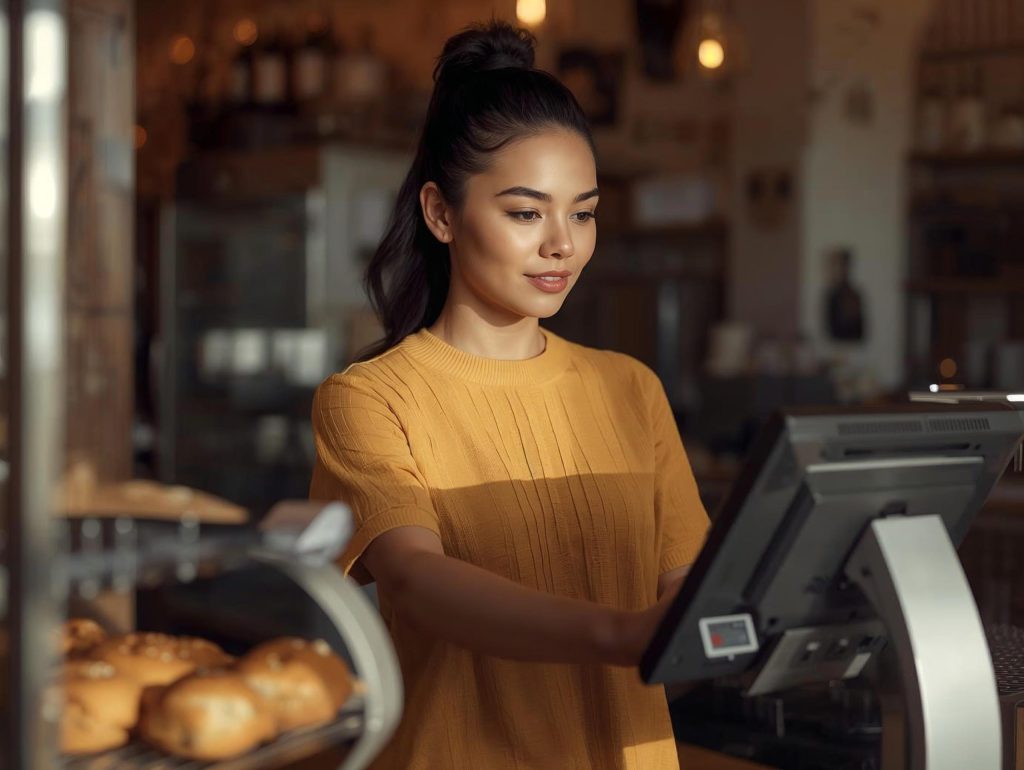SelfService in der Bäckerei - Warum immer mehr Betriebe auf autonome Kassen setzen - Foto von Matthias Buchholz mit Canva Pro