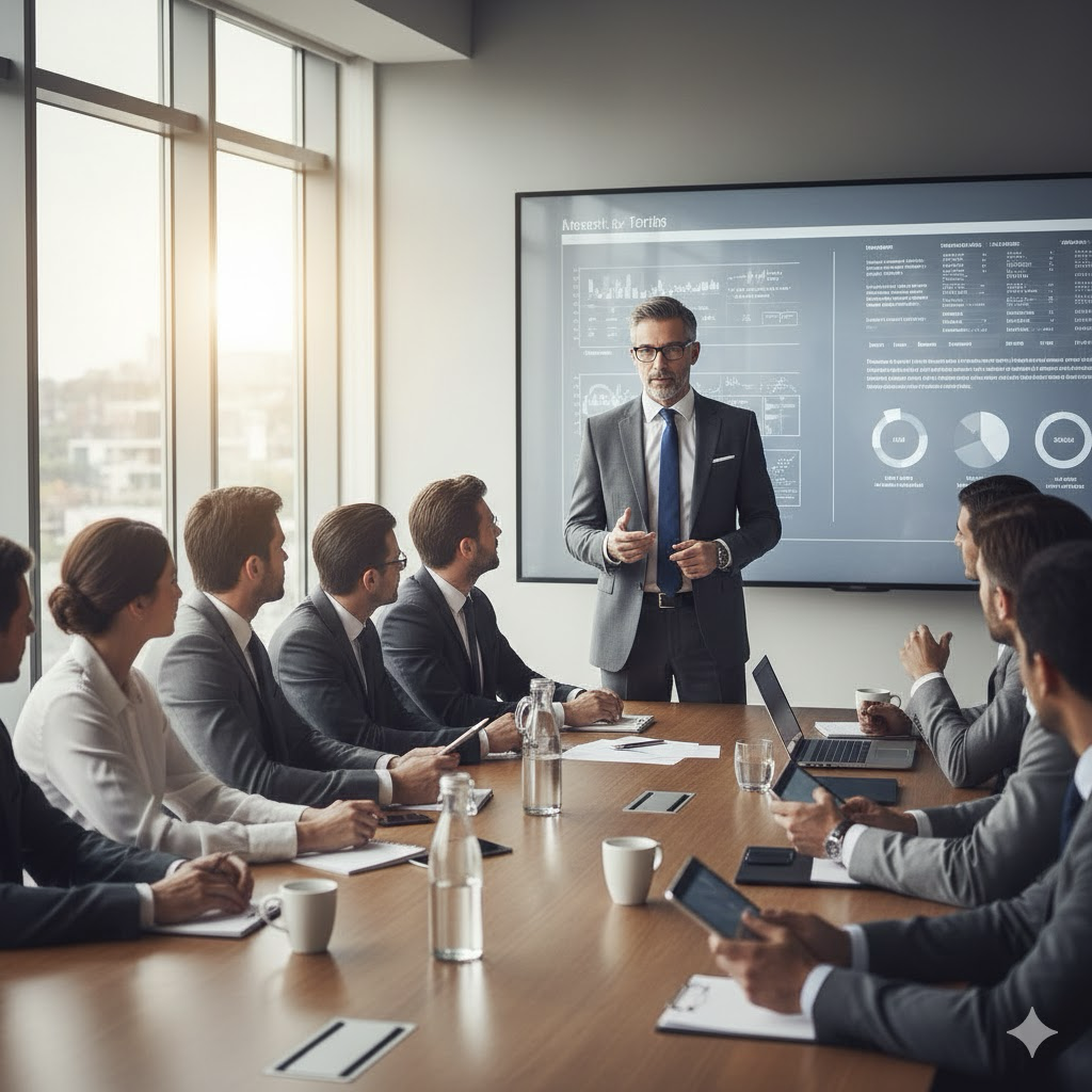 Eine Brille kann eine gewünschte Ausstrahlung im Berufsleben unterstreichen - Bild KI-generiert mit Google Gemini Eine Brille kann eine gewünschte Ausstrahlung im Berufsleben unterstreichen - Bild KI-generiert mit Google Gemini