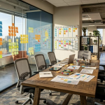 Agile Transformation im Mittelstand - Wann lohnt sich externer Coaching-Einsatz? Bild generiert mit Nano Banana 2
