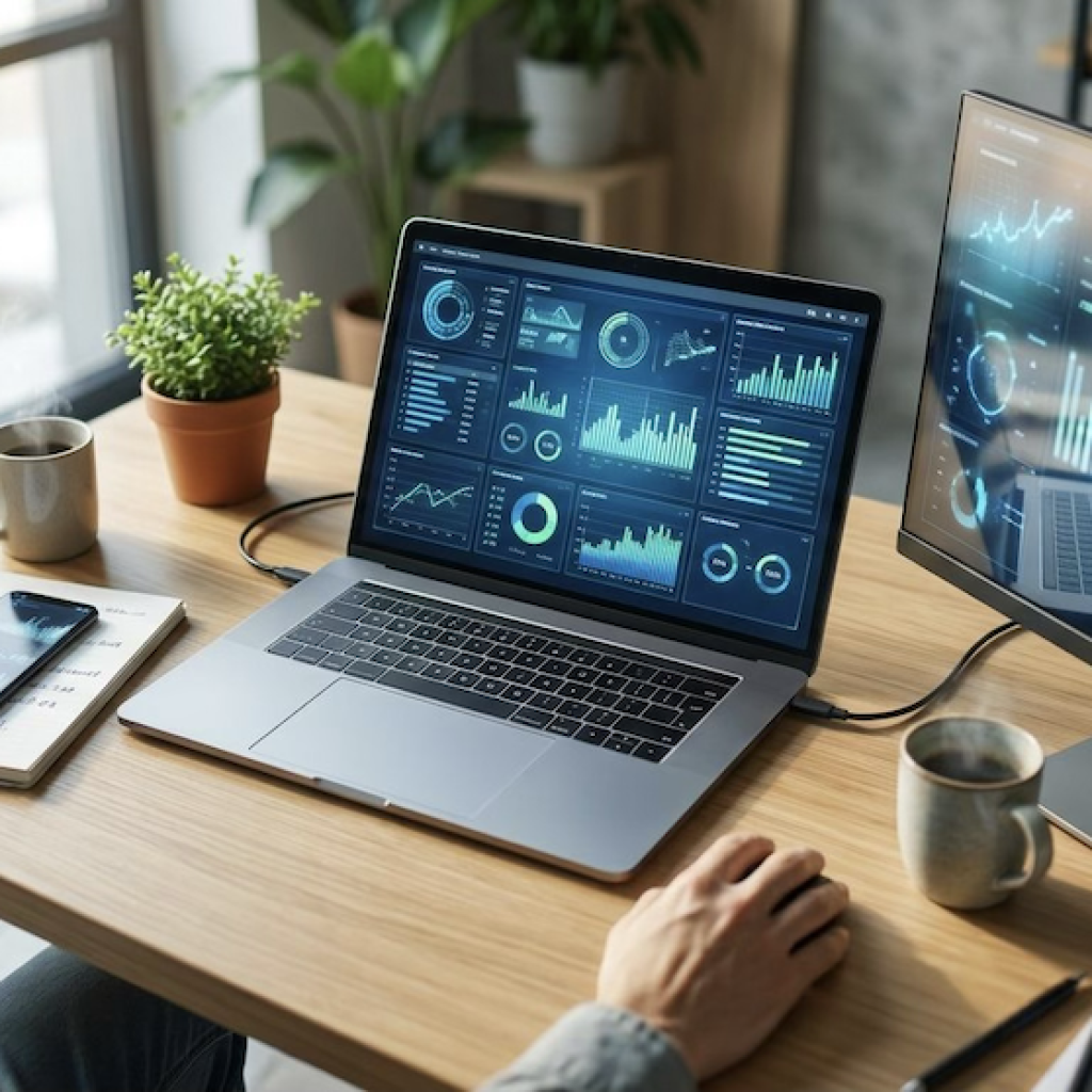 Wenn Algorithmen das Werbebudget steuern - Automatisierte Gebotslogik im Marketing-Controlling - Bild KI-generiert mit Nano Banana 2